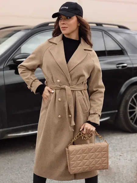 Dámsky oversize kabát CAMELLYN