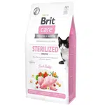 Brit Care Cat Grain-Free Sterilized Sensitive 7 kg | Granule pre mačky