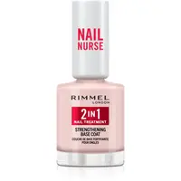 Rimmel Nail Nurse 2-in-1 podkladový lak na nechty so spevňujúcim účinkom 12 ml