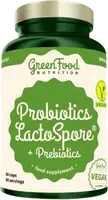 GREENFOOD NUTRITION Probiotika LactoSpore® + Prebiotics 60 kapsúl