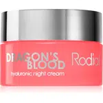 Rodial Dragon's Blood Hyaluronic Night Cream nočný omladzujúci krém 10 ml