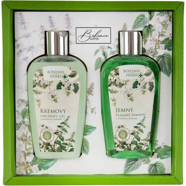 Bohemia Gifts & Cosmetics Bohemia Herbs Lemon Balm darčeková sada s medovkou