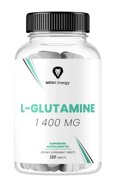 MOVIT ENERGY L-Glutamín 1 400 mg, 120 tabliet