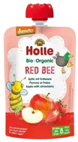 HOLLE Bio pyré - Red Bee- Jablko s jahodami 100 g