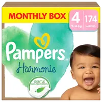 PAMPERS Harmonie Baby veľ.4 - Mesačné balenie 174 ks