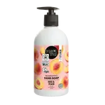 ORGANIC SHOP Ruža a broskyňa - Výživné mydlo na ruky 500 ml