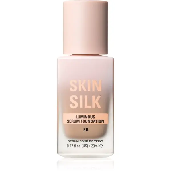 Revolution Skin Silk Serum Foundation ľahký make-up s rozjasňujúcim účinkom odtieň F6 23 ml