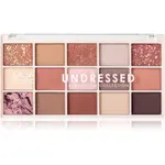 MUA Makeup Academy Eyeshadow Collection 15 Shade Palette paletka očných tieňov odtieň Undressed 12 g
