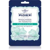 Acqua Alle Rose Purificante plátenná maska pre problematickú pleť 1 ks