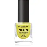 Dermacol Neon Mania lak na nechty odtieň 4 Lemon pop 5 ml