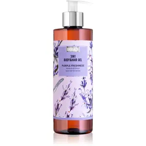 BIOBAZA 3in1 Body&Hair Gel Purple Freshness šampón, kondicionér a sprchový gél 3 v 1 400 ml