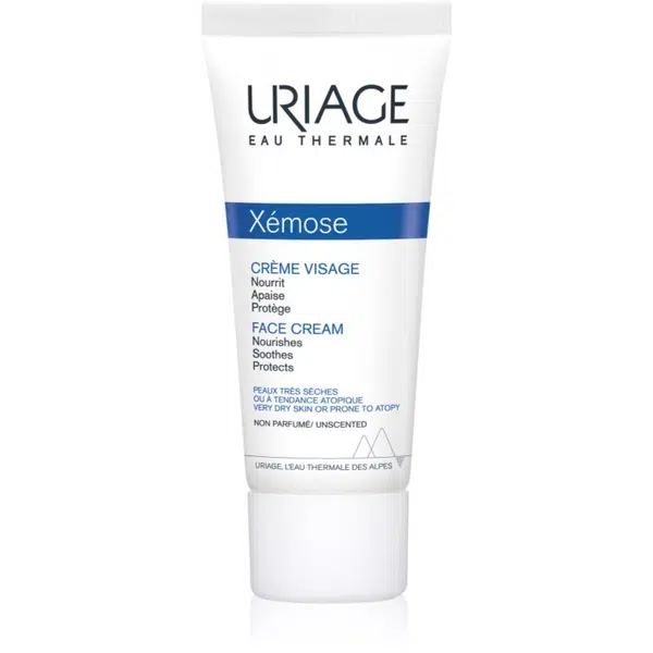 Uriage Xemose C8+ Soothing Nourishing Face Care upokojujúci a vyživujúci krém pre suchú až atopickú pleť 40 ml
