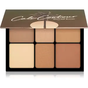 Smashbox Cali Contour Palette kontúrovacia paletka na tvár odtieň Light Medium 20,56 g