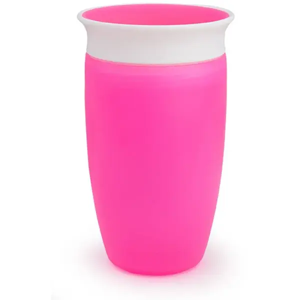 Munchkin Miracle 360° Cup hrnček Pink 12 m+ 296 ml