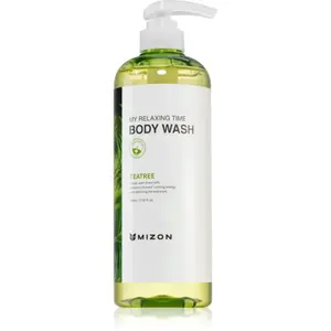 Mizon My Relaxing Time Tea Tree osviežujúci sprchový gél pre problematickú a mastnú pokožku 800 ml
