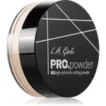 L.A. Girl Cosmetics PRO. Powder zmatňujúci fixačný púder odtieň Banana Yellow 5 g