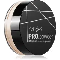 L.A. Girl Cosmetics PRO. Powder zmatňujúci fixačný púder odtieň Banana Yellow 5 g