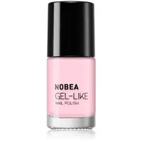 NOBEA Day-to-Day Gel-like Nail Polish lak na nechty s gélovým efektom odtieň #N68 Pink cream 6 ml