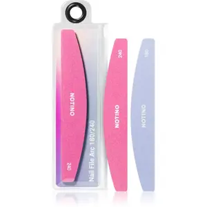 Notino Nail Tools Nail File Arc klasický pilník na nechty s dvomi hrubosťami 180/240 1 ks
