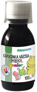 EDENPHARMA Kapucínka väčšia + skorocel JUNIOR 100 ml