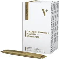CLINICAL Collagén 10000 Mg + Vitamín C + Selén & Q10, 30