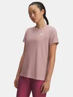 Women's T-shirt Under Armour Tech Rib SSC-PNK - Women's