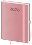Týdenní diář 2026 B6 Print Pop růžový