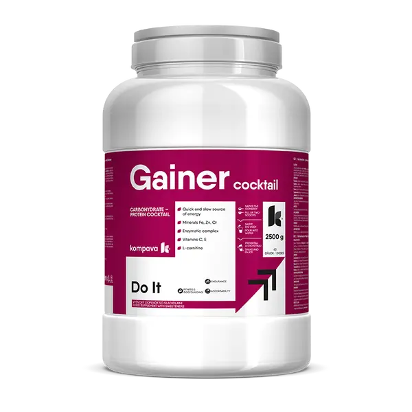 KOMPAVA Gainer banán 2,5kg
