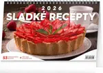 Sladké recepty 2026 - stolní kalendář