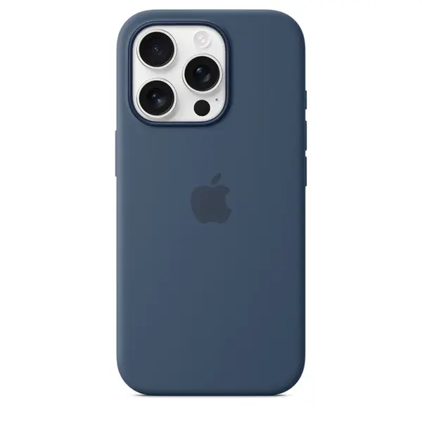 Silikonový kryt MYYK3ZM/A Apple vč. Magsafe pro Apple iPhone 16 Pro, denim