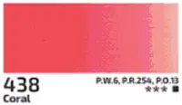 Akrylová barva Rosa 75ml – 438 coral