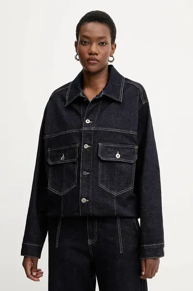 Džínová bunda Liviana Conti