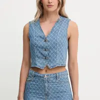 Vesta Morgan modrá barva, jednořadá, COSHEL