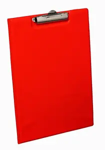 Bantex - Podložka s klipem A4 Bantex, červená