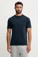 Tričko EA7 Emporio Armani pánské, tmavomodrá barva, AF13862.7M000756