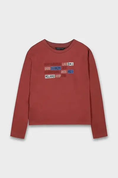 Bavlněné tričko s dlouhým rukávem Mayoral