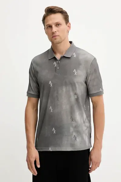 Bavlněné polo tričko Armani Exchange
