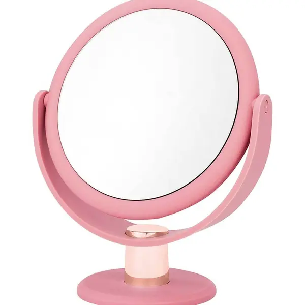 Stojací zrcátko Danielle Beauty Blush And Rose Gold Stem