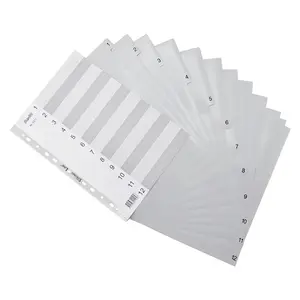 Bantex - Rozřaďovač A4 číselný 1 - 12 Bantex