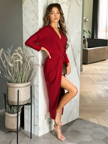 Edoti EVELYN midi dress DL