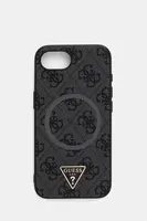 Obal na telefon Guess iPhone 16e černá barva, GUHMPSE4P4TDPK