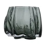 Dekorativní svícen House Doctor HDCurva 12,5 cm šedá barva