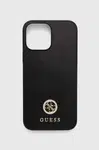 Obal na telefon Guess iPhone 13 Pro Max 6.7 černá barva