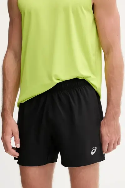 Tréninkové šortky Asics pánské, černá barva, 2011D214