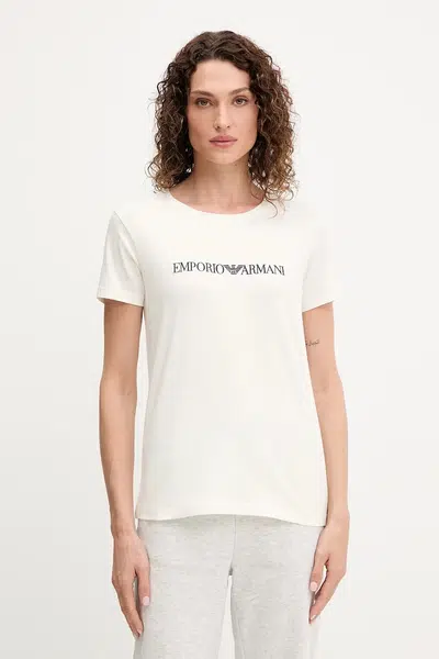 Tričko Emporio Armani Underwear dámské, černá barva, EW000408 AF10881