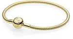 Pandora Luxusní pozlacený náramek Shine 568748C00 21 cm