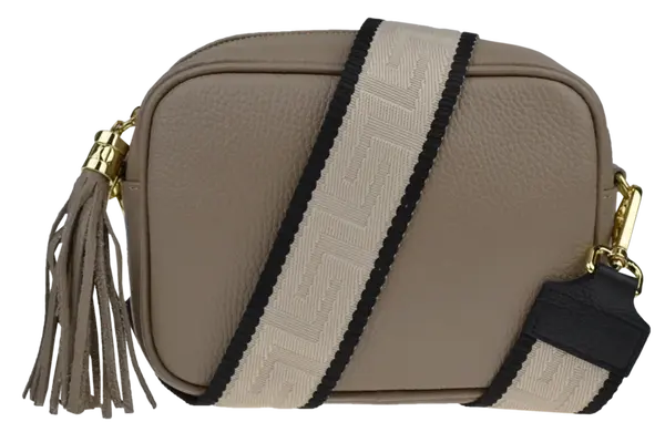 NovaKabelka.cz Bala Taupe Scura s přídavným popruhem V