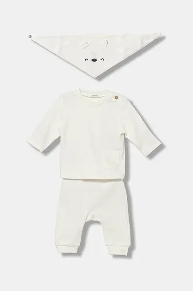 Dětská bavlněná souprava United Colors of Benetton