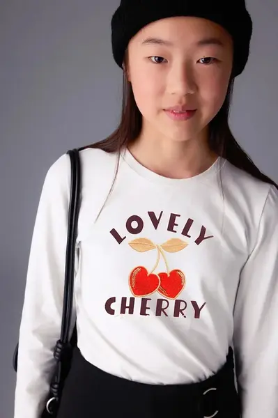 Bavlněné tričko s dlouhým rukávem Mayoral