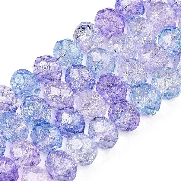 Transparent Glass Beads Strands